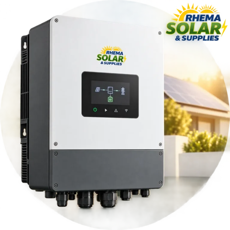Deye 12kW Split-Phase Hybrid Inverter from Rhema Solar & Supplies Jamaica