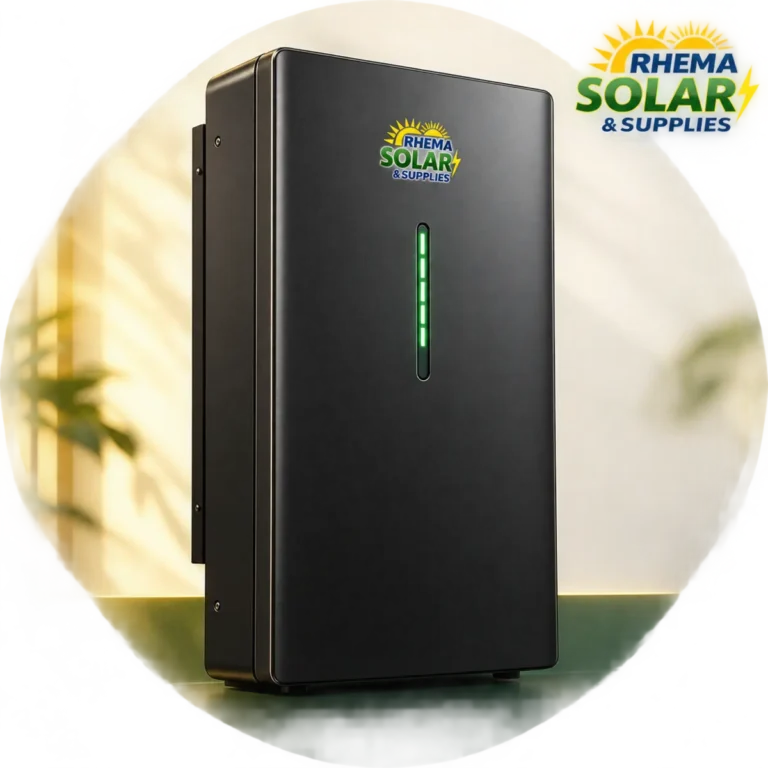 SRNE 10kWh Wall-Mounted Lithium Battery from Rhema Solar & Supplies Jamaica